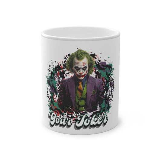 Joker Magic Mug, 11oz - Zaubertasse mit Wärmeeffekt