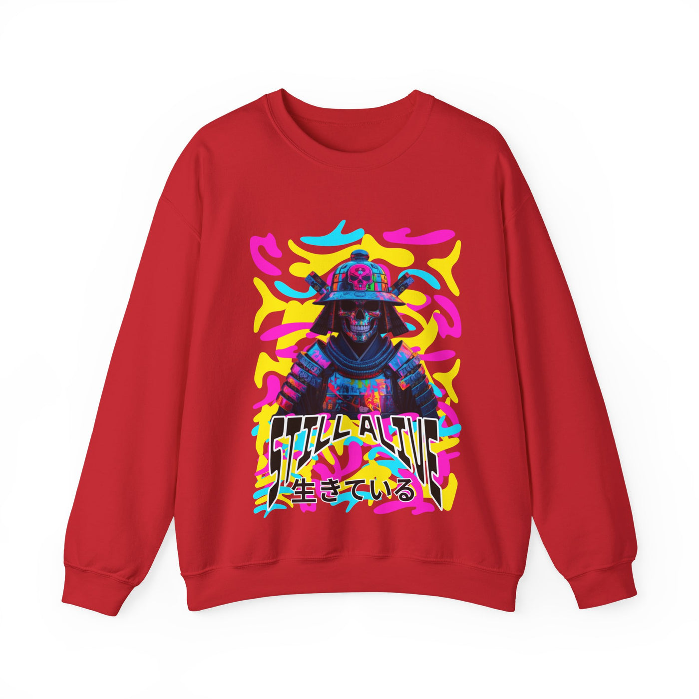 Samurai Still alive Sweatshirt - with Japanese writing