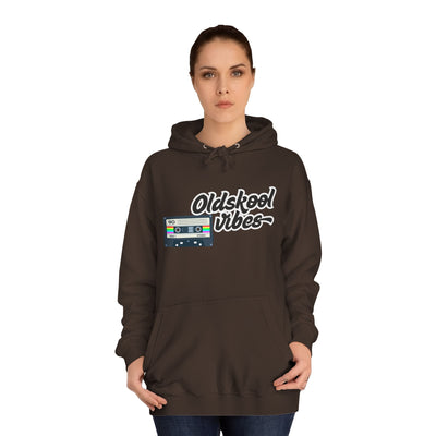 Oldskool Vibes- Hooded Sweatshirt - 'Oldskool' Graphic