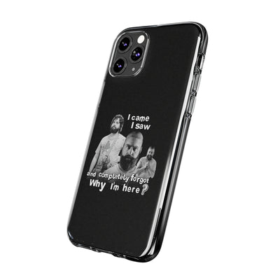 I Came, I Saw & Forgot, Alan Hangover -  Funny Phone Case  - Handyhülle -