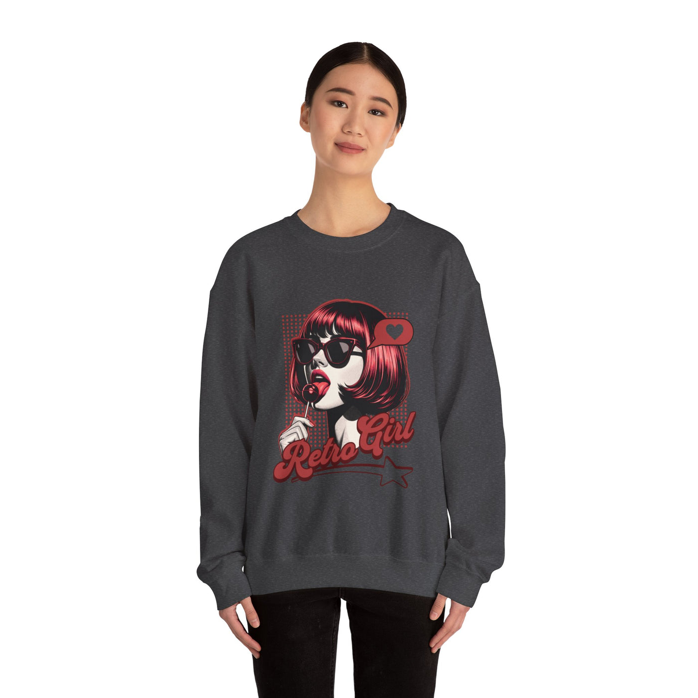 Retrogirl  Pop Art Women's Sweatshirt