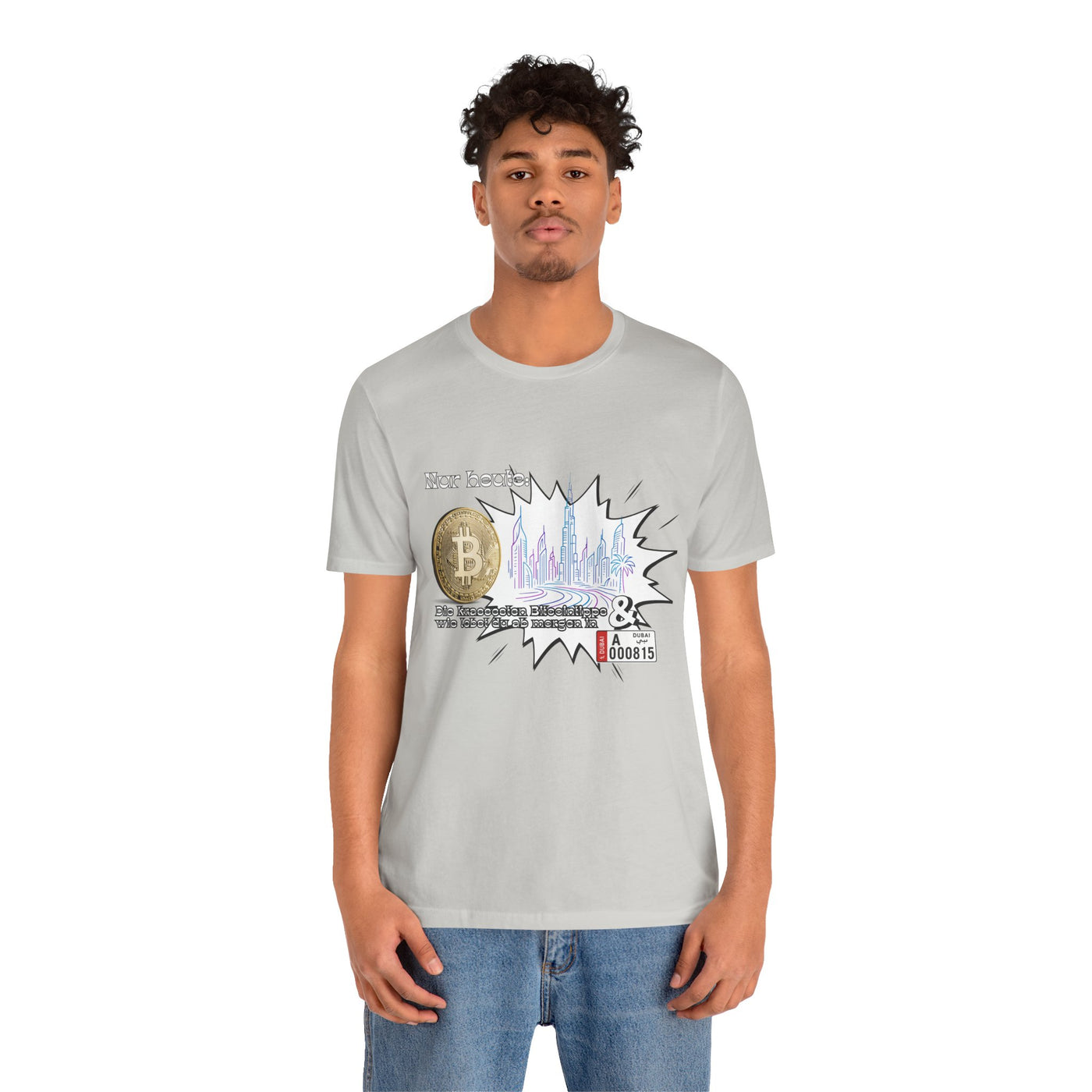 Bitcoins Dubai - Rosarote Welt - lass dich nicht verarschen T - Shirt