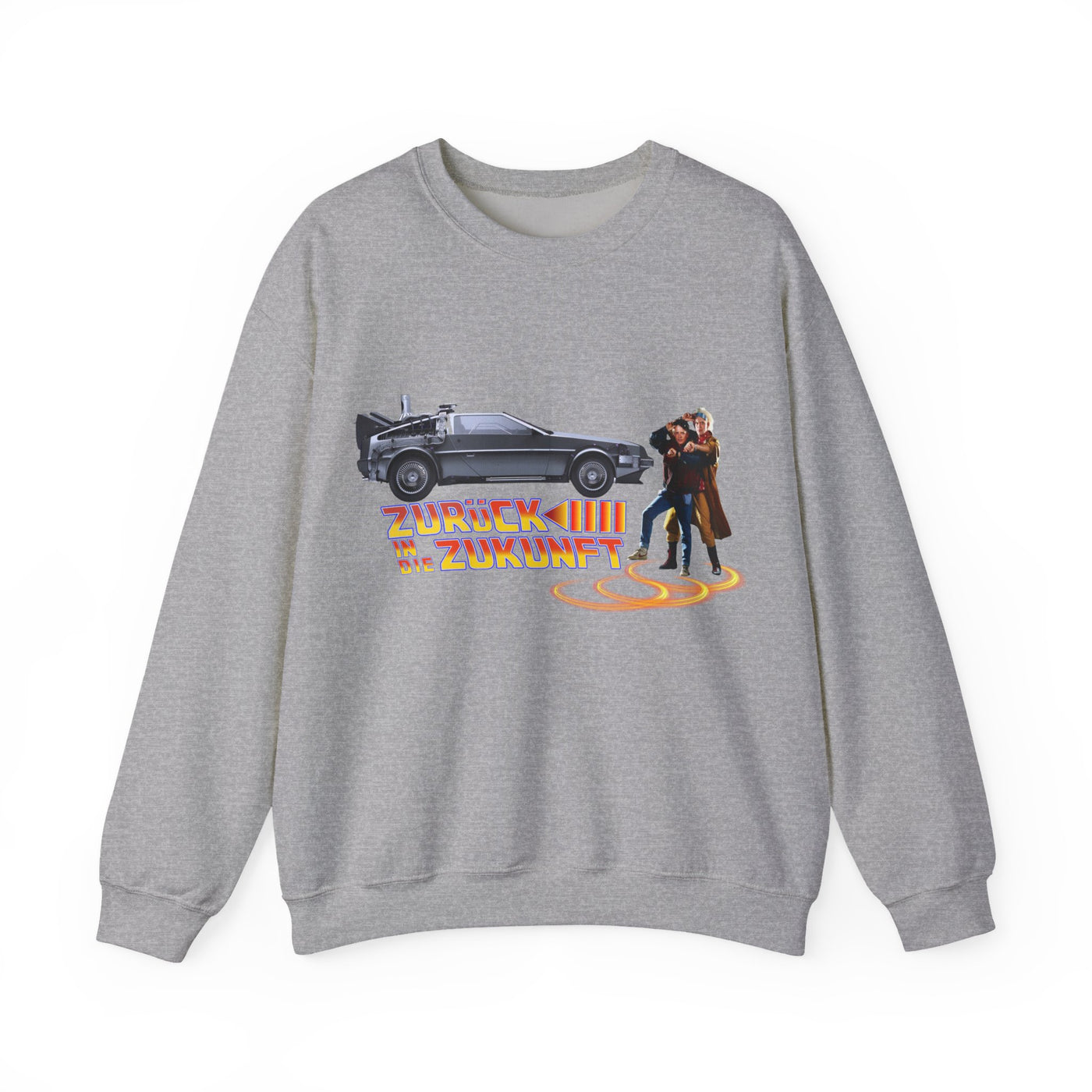Retro Movie Sweatshirt - Back to the Future unisex