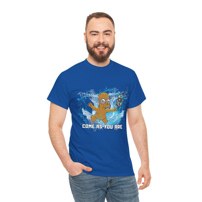 Come As You Are Unisex Shirt Bart Simpson