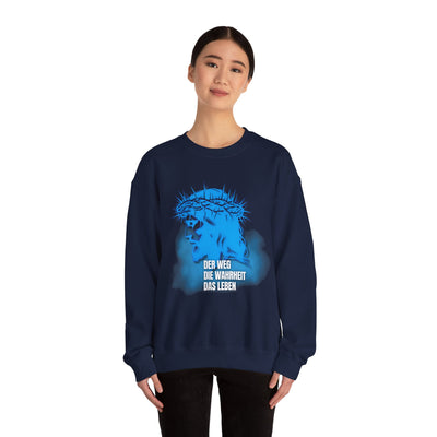 Sweatshirt Jesus "Der Weg - Die Wahrheit - Das Leben"