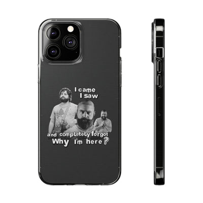 I Came, I Saw & Forgot, Alan Hangover -  Funny Phone Case  - Handyhülle -