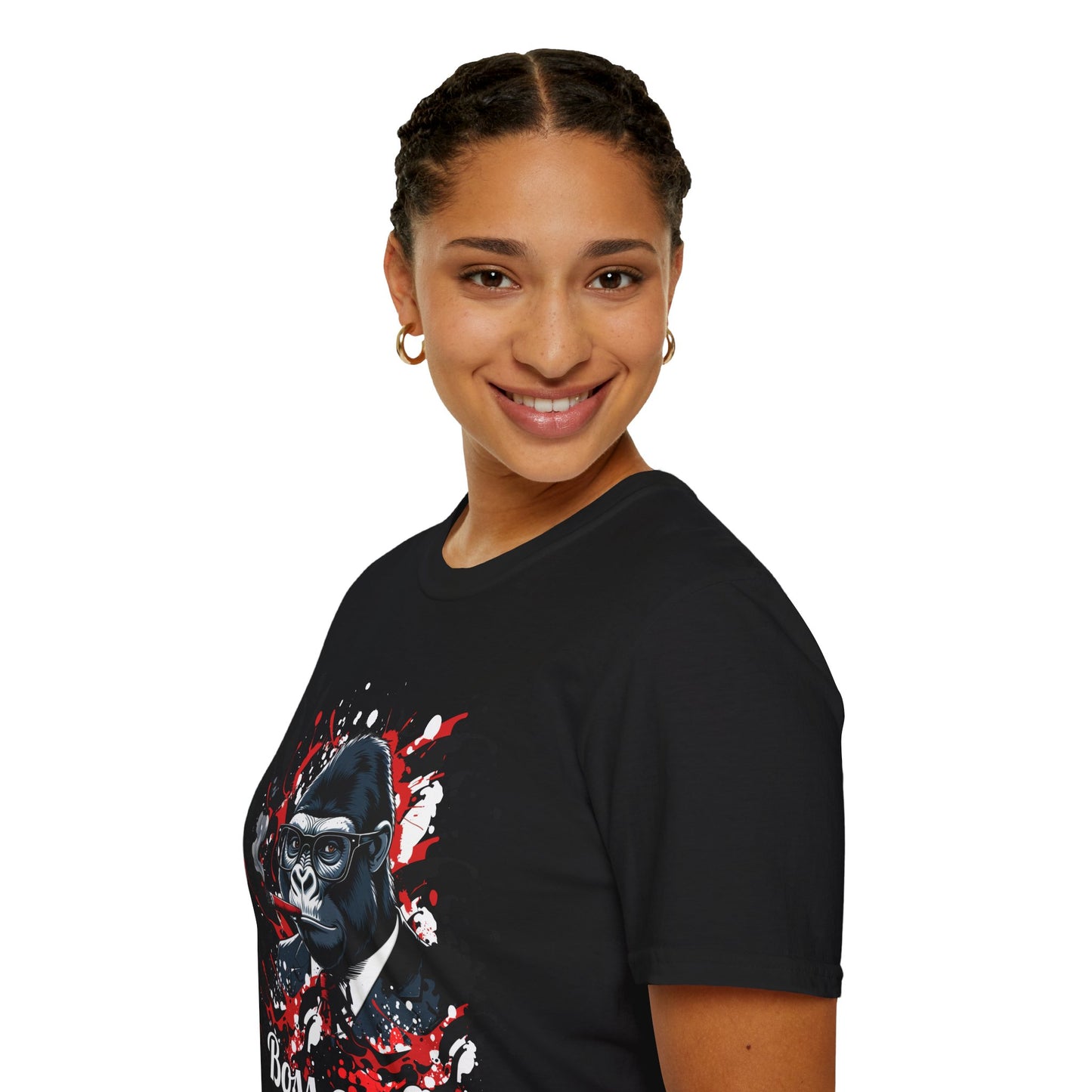Boss on Fire Unisex T-Shirt, Funny Graphic Tee, Unique Gift, Casual Wear, Motivation Shirt