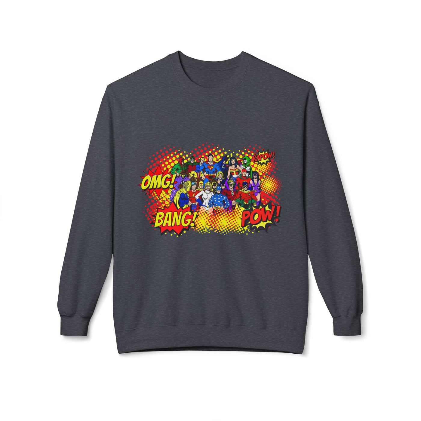 Comic Helden Graphic Sweatshirt, Superhero