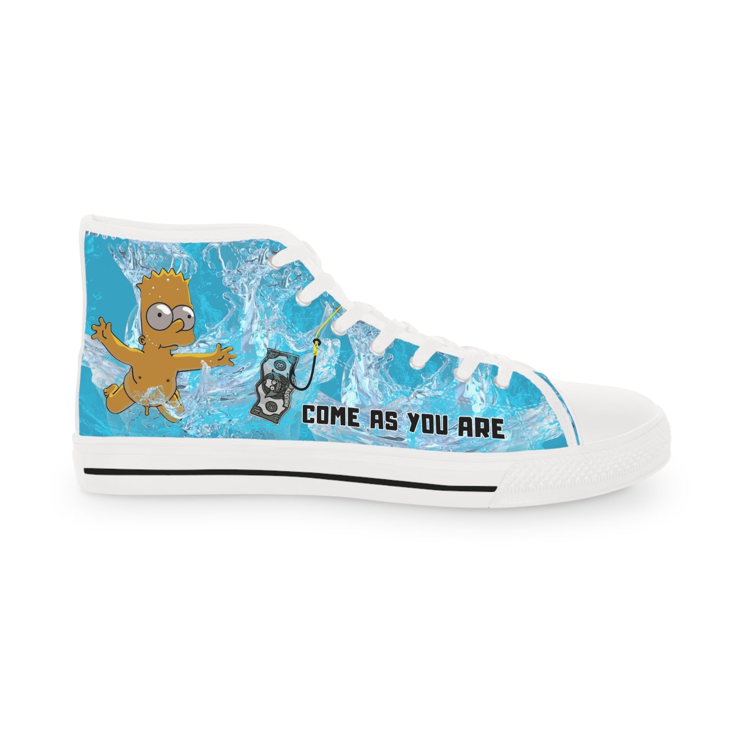 Bart Simpson High Top Sneakers - Come As You Are