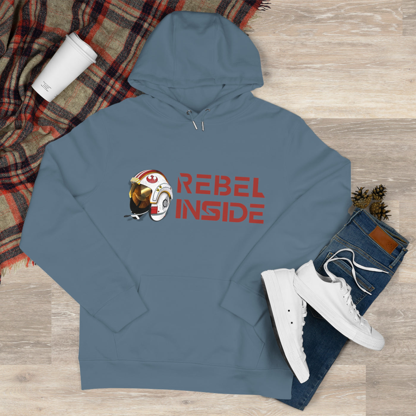 Rebel Inside Hooded Sweatshirt for Star Wars Fans