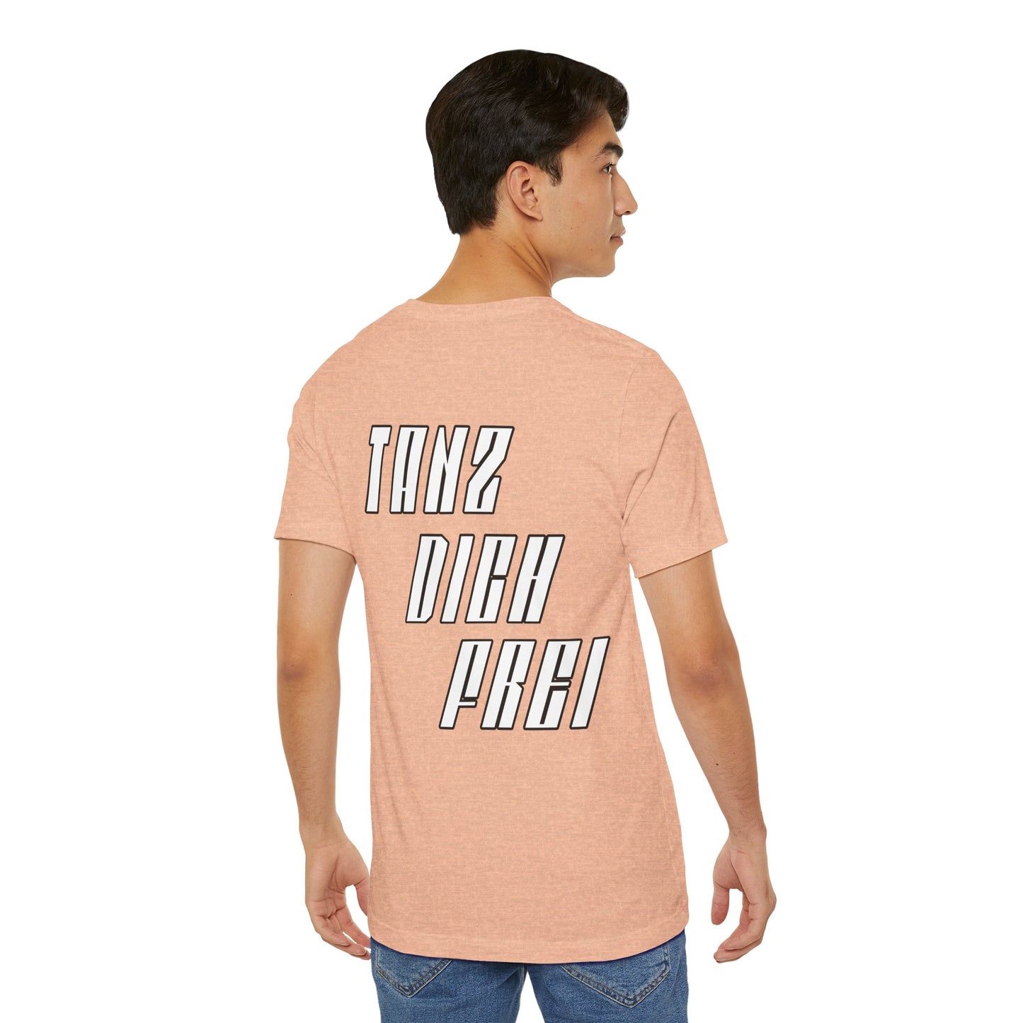 Tanz dich frei - Retro Techno Vibe Unisex Tee, Dance Party Shirt, Gift for Ravers, Festival Fashion,