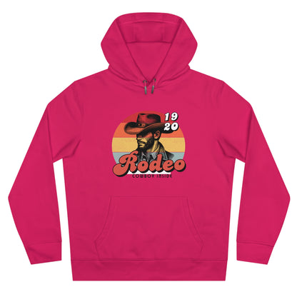 Retro Rodeo King Sweatshirt, Cowboy Hoodie, Western Apparel, Gift for Ranchers, Rodeo Fans, Cozy Hoodie for Men