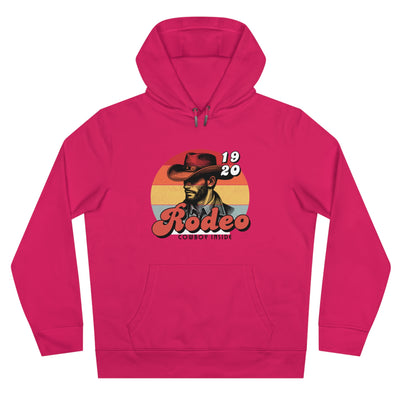 Retro Rodeo King Sweatshirt, Cowboy Hoodie, Western Apparel, Gift for Ranchers, Rodeo Fans, Cozy Hoodie for Men