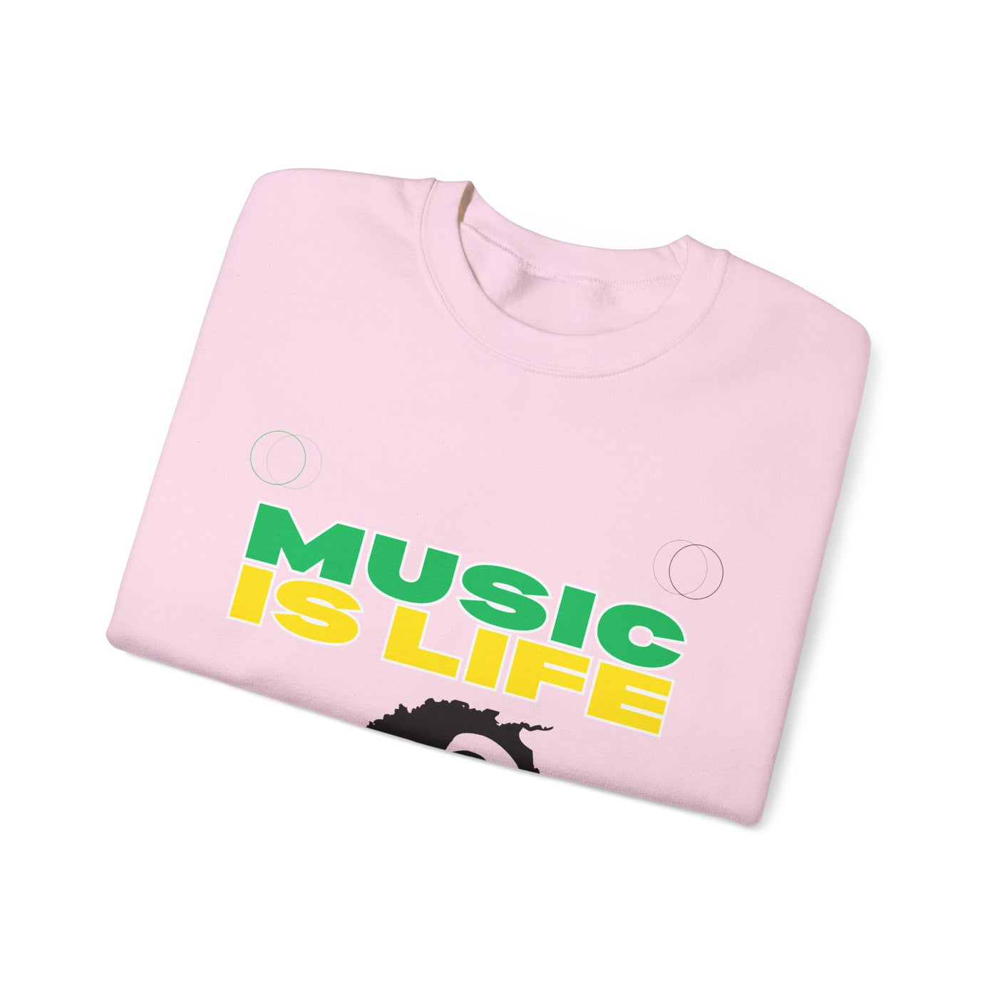 Music Is Life Bob Raggae Sweatshirt