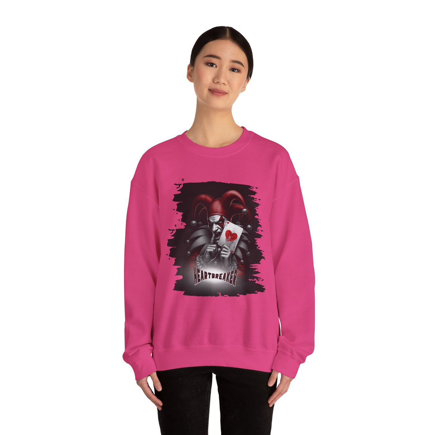 Sweatshirt with Horror Joker