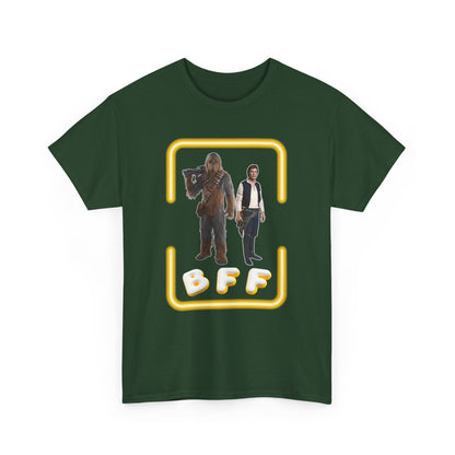 BFF Chewbacca & Han Solo Unisex Heavy Cotton Shirt