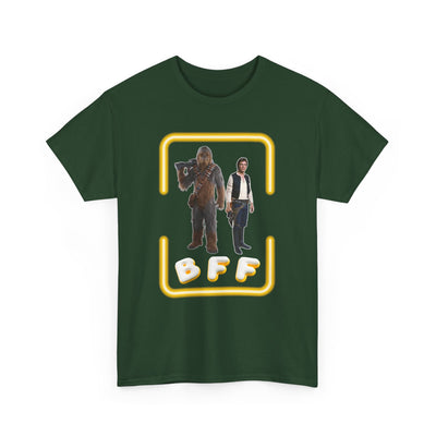 BFF Chewbacca &amp; Han Solo Unisex Heavy Cotton Shirt