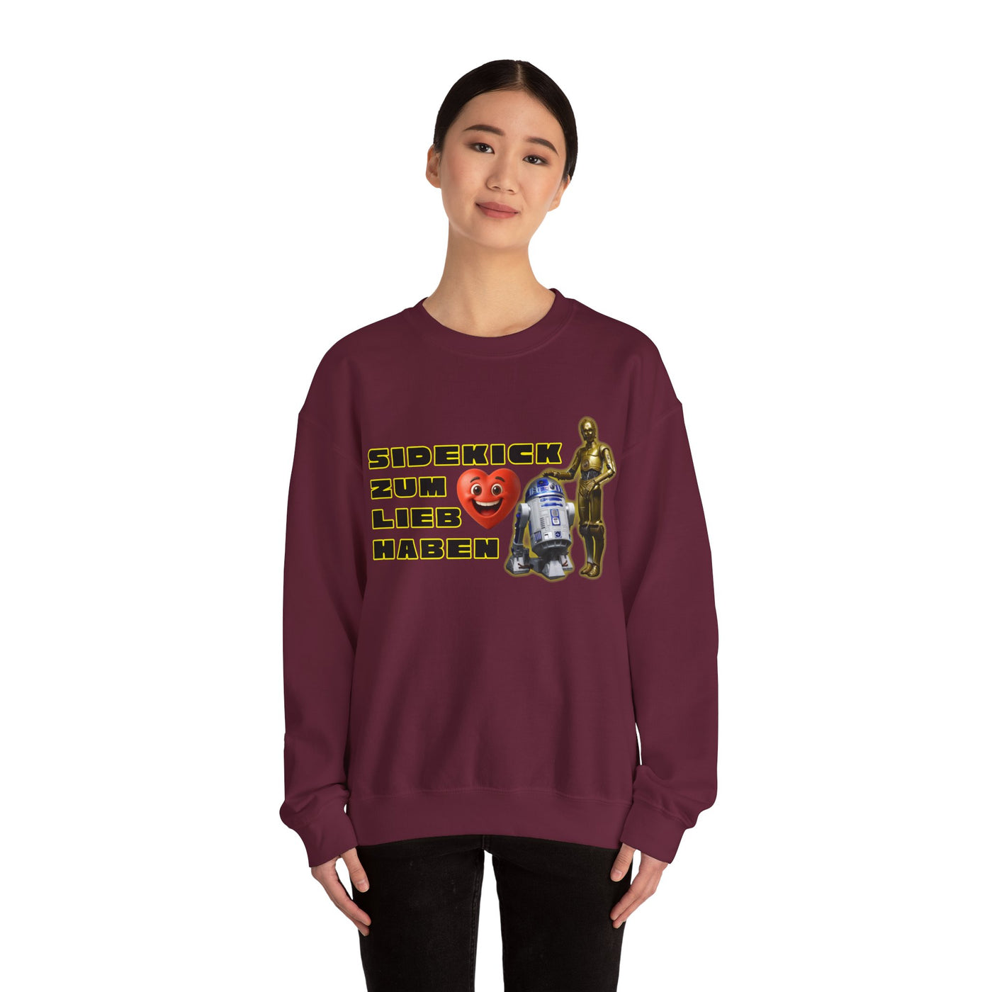 Star Wars Inspired Crewneck Sweatshirt - 'Sidekick to Love'