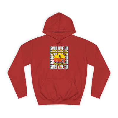 Vibrant College Spirit Hoodie, Unisex College Hoodie