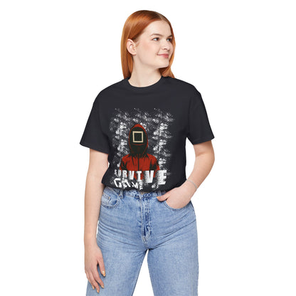 Squid Game Unisex Jersey Tee - Casual Graphic Shirt for Fans
