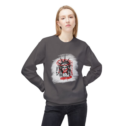 Freedom Statement Sweatshirt - Freiheitstatue muted but not unbroken
