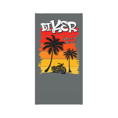Motorcycle Beach Vibe Neck Gaiter, Biker Fashion,