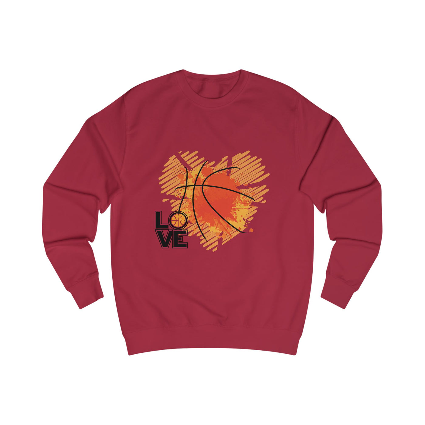 Basketball Love Sweatshirt, Unisex Sweatshirt