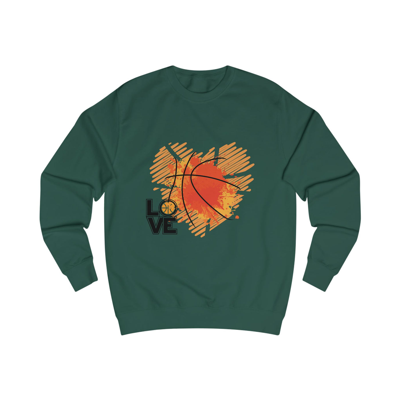 Basketball Love Sweatshirt, Unisex Sweatshirt