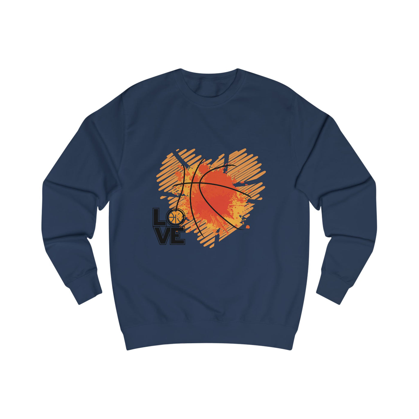 Basketball Love Sweatshirt, Unisex Sweatshirt