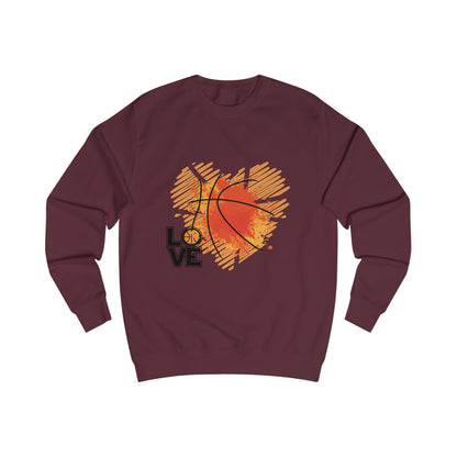 Basketball Love Sweatshirt, Unisex Sweatshirt