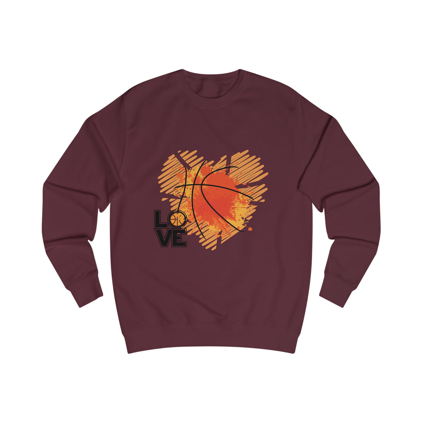 Basketball Love Sweatshirt, Unisex Sweatshirt