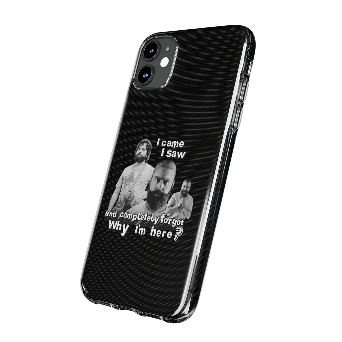 I Came, I Saw & Forgot, Alan Hangover -  Funny Phone Case  - Handyhülle -