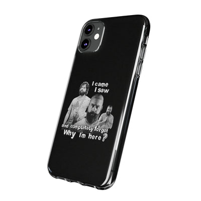 I Came, I Saw & Forgot, Alan Hangover -  Funny Phone Case  - Handyhülle -