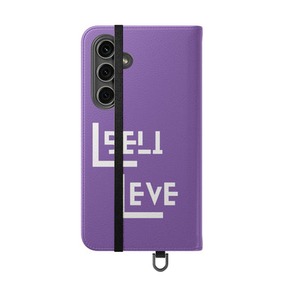 Handyhülle - inspirational Flip Case - 'Believe in You' Phone Cover