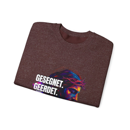 Sweatshirt Jesus- BLESSED - GROUNDED - CELEBRATED