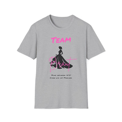 Team Bride Braut T-Shirt - Traumhochzeit