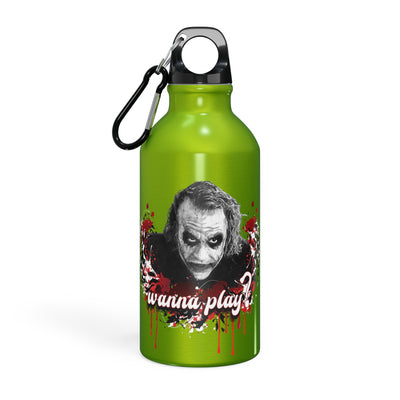 Joker -"wanna play?" Oregon Sport Bottle with Unique Art -Flasche