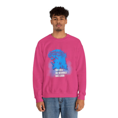 Sweatshirt Jesus "Der Weg - Die Wahrheit - Das Leben"