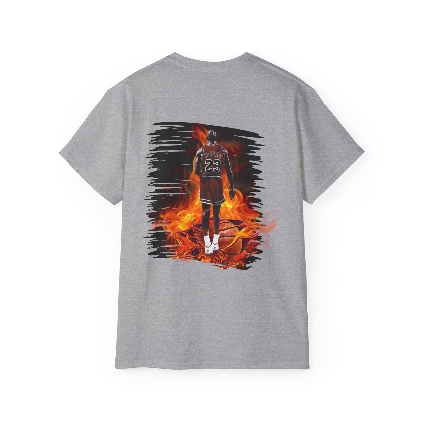 Basketball Jordan, Cool Sports Shirt, Unisex Cotton T-Shirt