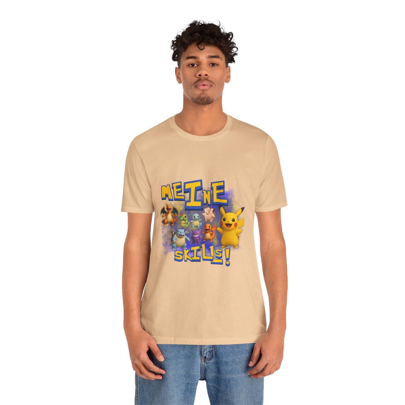 Pokemon Skills Unisex Tee, Fun Casual Shirt