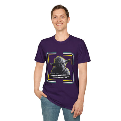Yoda-Inspired Unisex T-Shirt - 'MIR NICHT AUF DEN... GEHEN DU SOLLST'