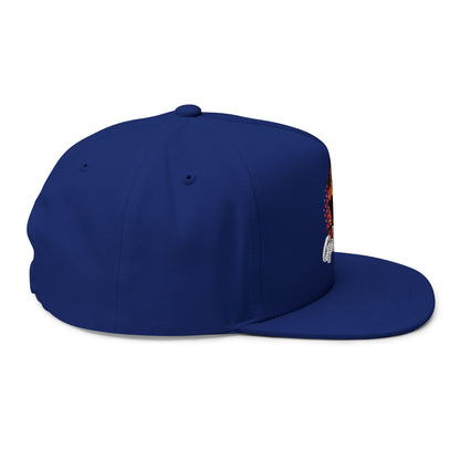 Trust in You Embroidered Flat Bill Cap - Motivational Hat for Confidence & Style