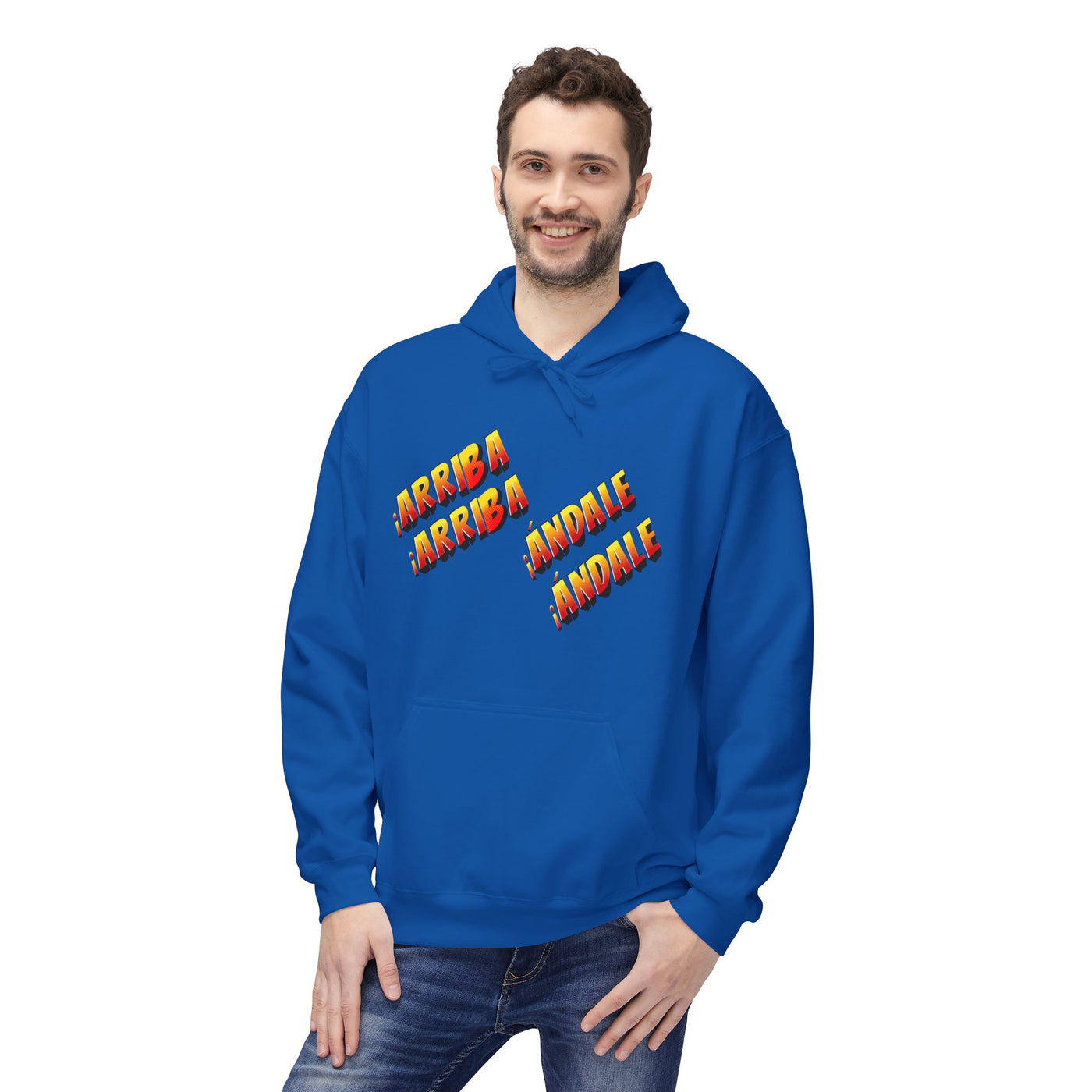 Hoodie with Arriba- Andale - Speedy Design