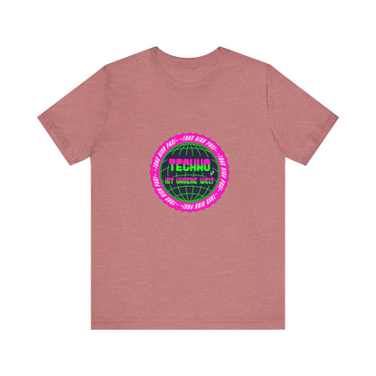 Tanz dich frei - Retro Techno Vibe Unisex Tee, Dance Party Shirt, Gift for Ravers, Festival Fashion,