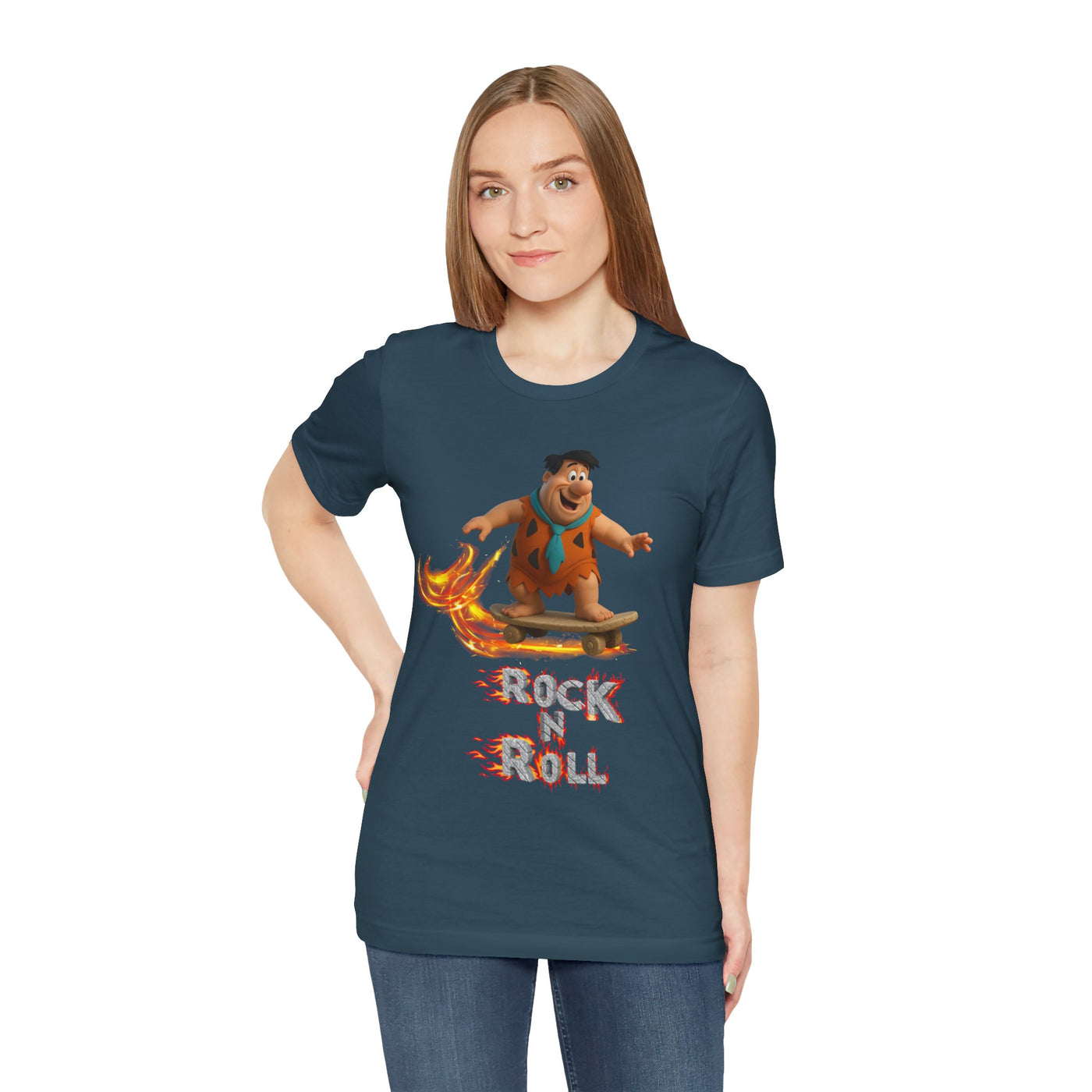 Rock 'n' Roll Graphic Unisex Familie Feuerstein - Flintstones