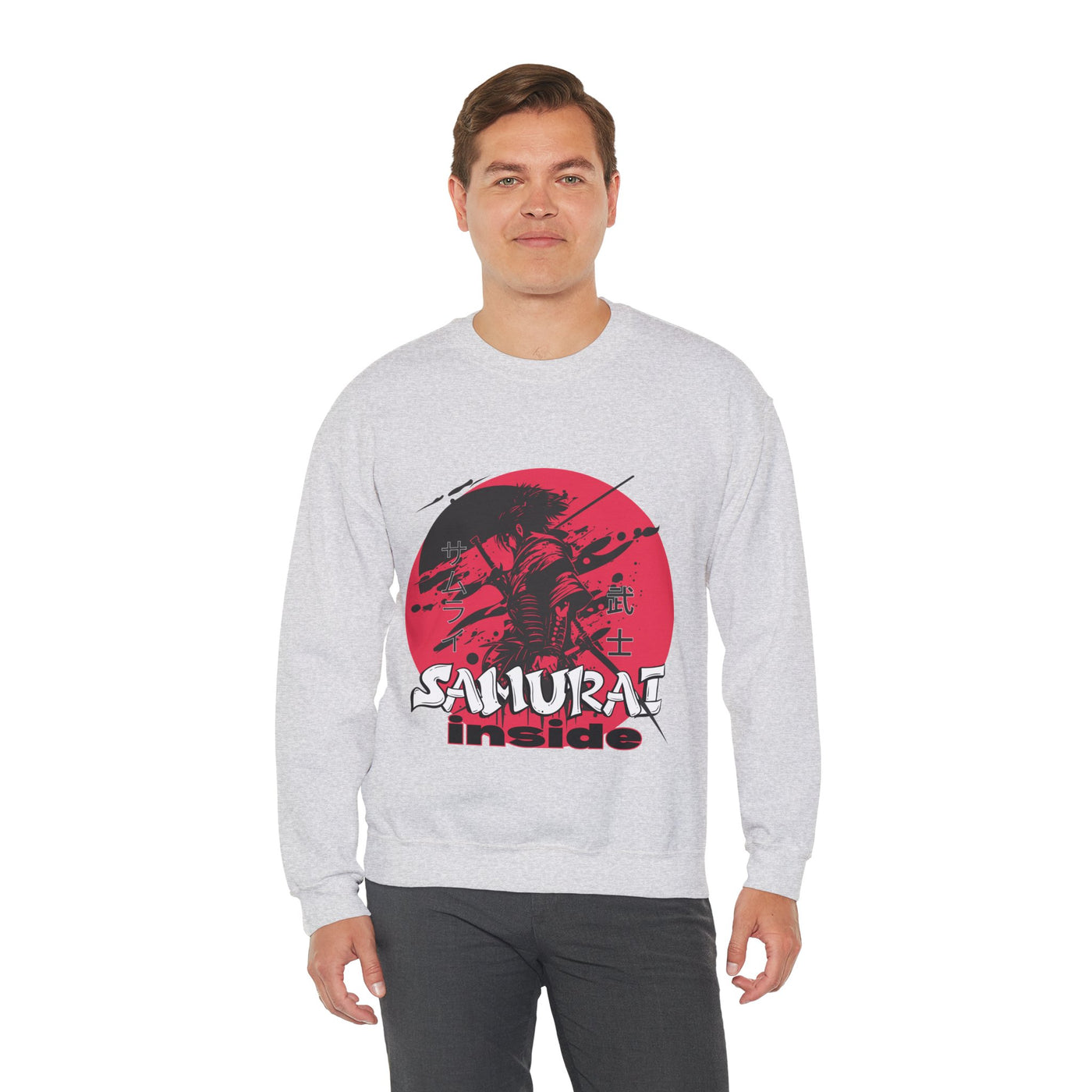 Samurai Inside Crewneck Sweatshirt - Unisex Heavy Blend™