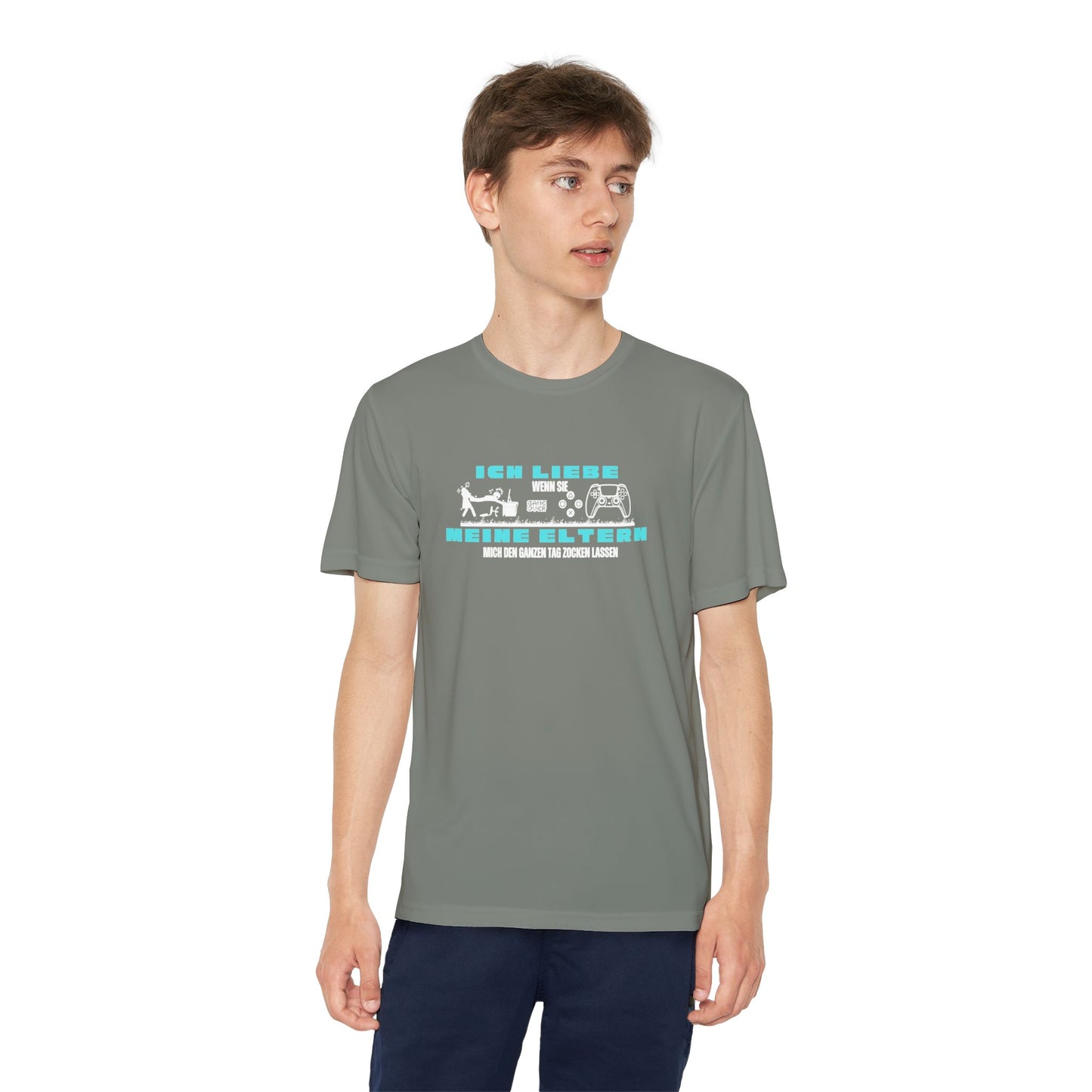 I love my parents - if I can play games all day... Fun Shirt