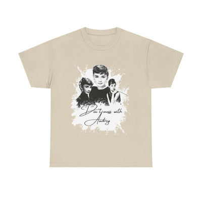 Don't mess with Audrey - Audrey Hepburn T Shirt
