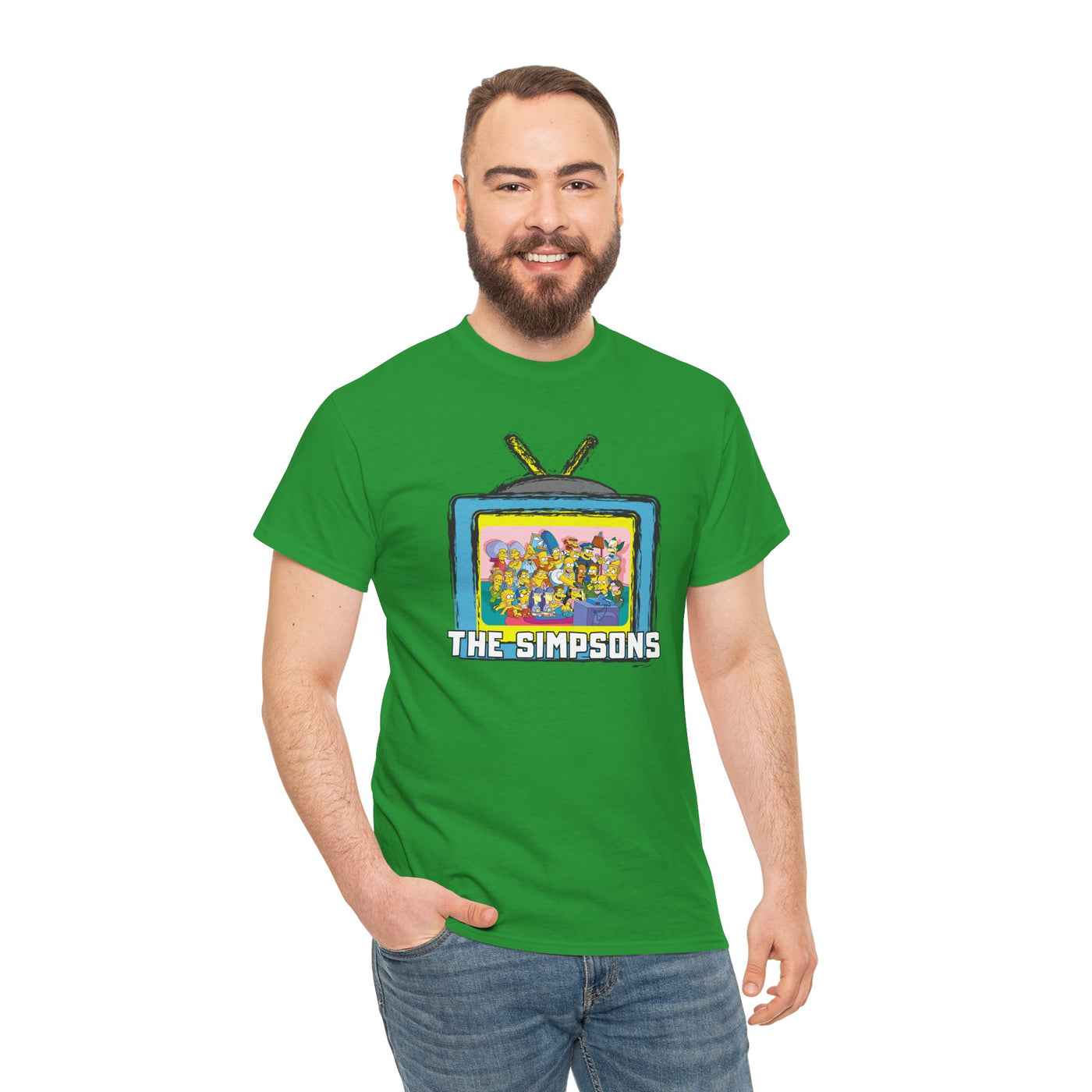 The Simpsons Unisex Heavy Cotton Shirt