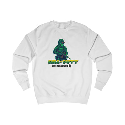 Gaming Inspired Unisex Sweatshirt - 'Call of Duty: Ghost Mode Activated' 